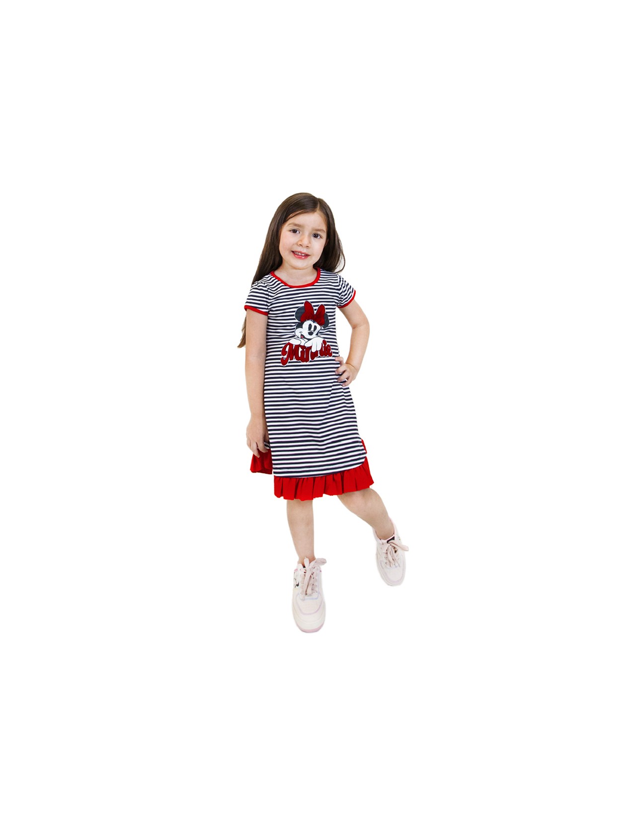 Conjunto Casual Vestido y Blusa Disney Minnie Mouse para niña