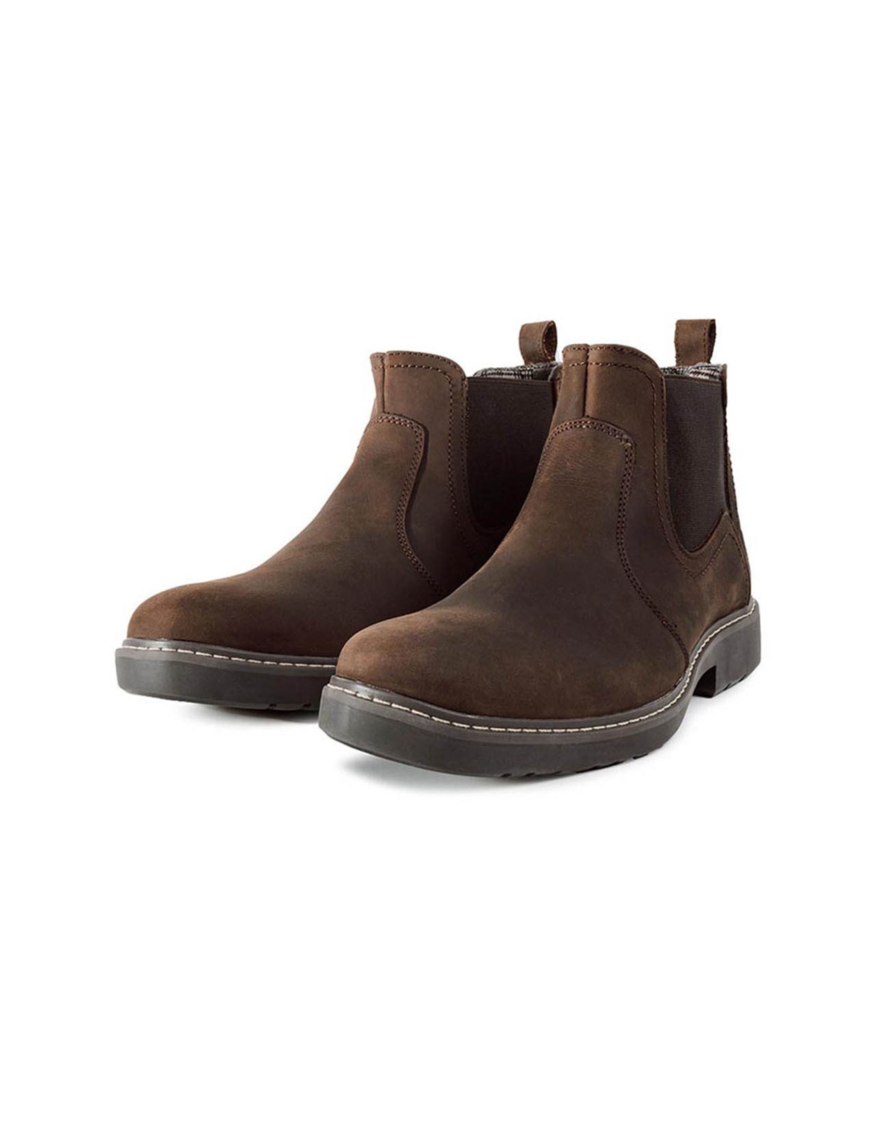 Bota Merano Piel Café para hombre