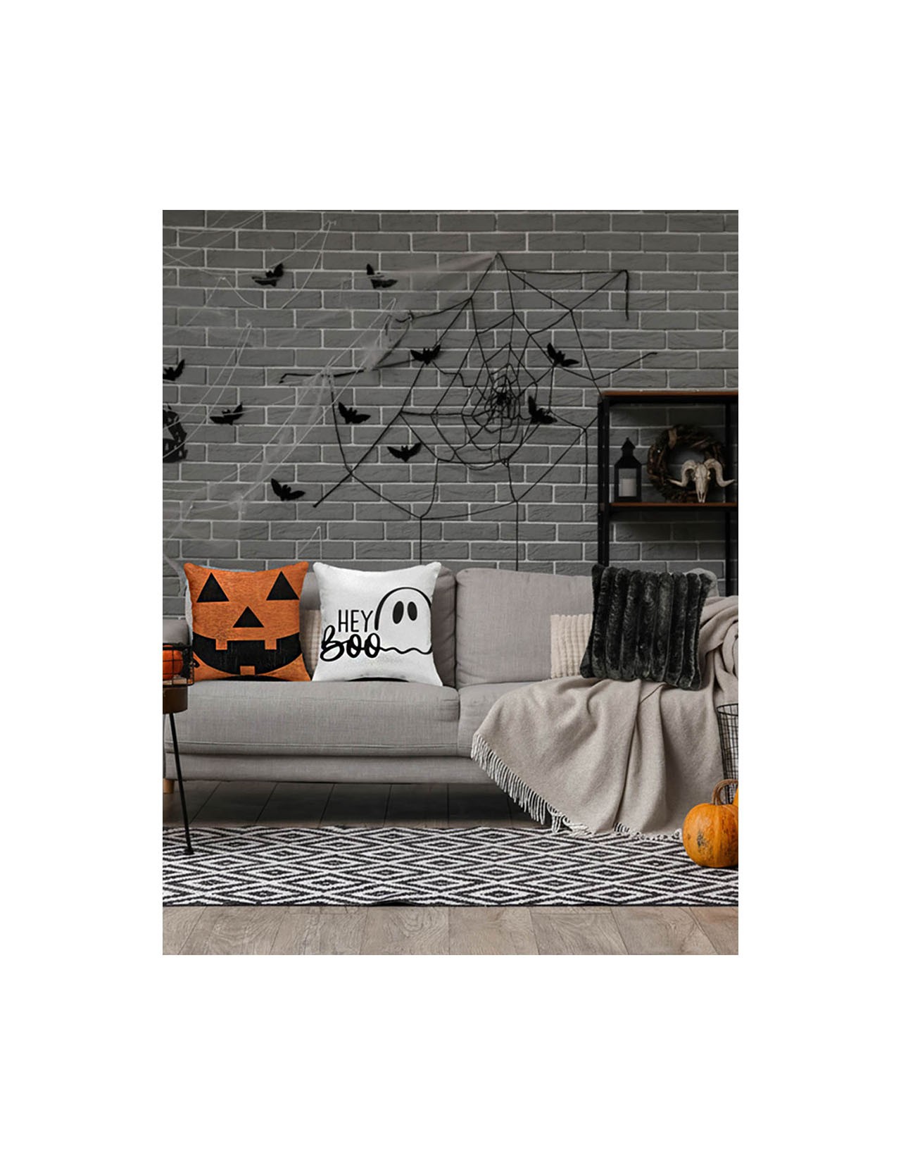 Set de 3 Cojines Decorativos Coprire Halloween