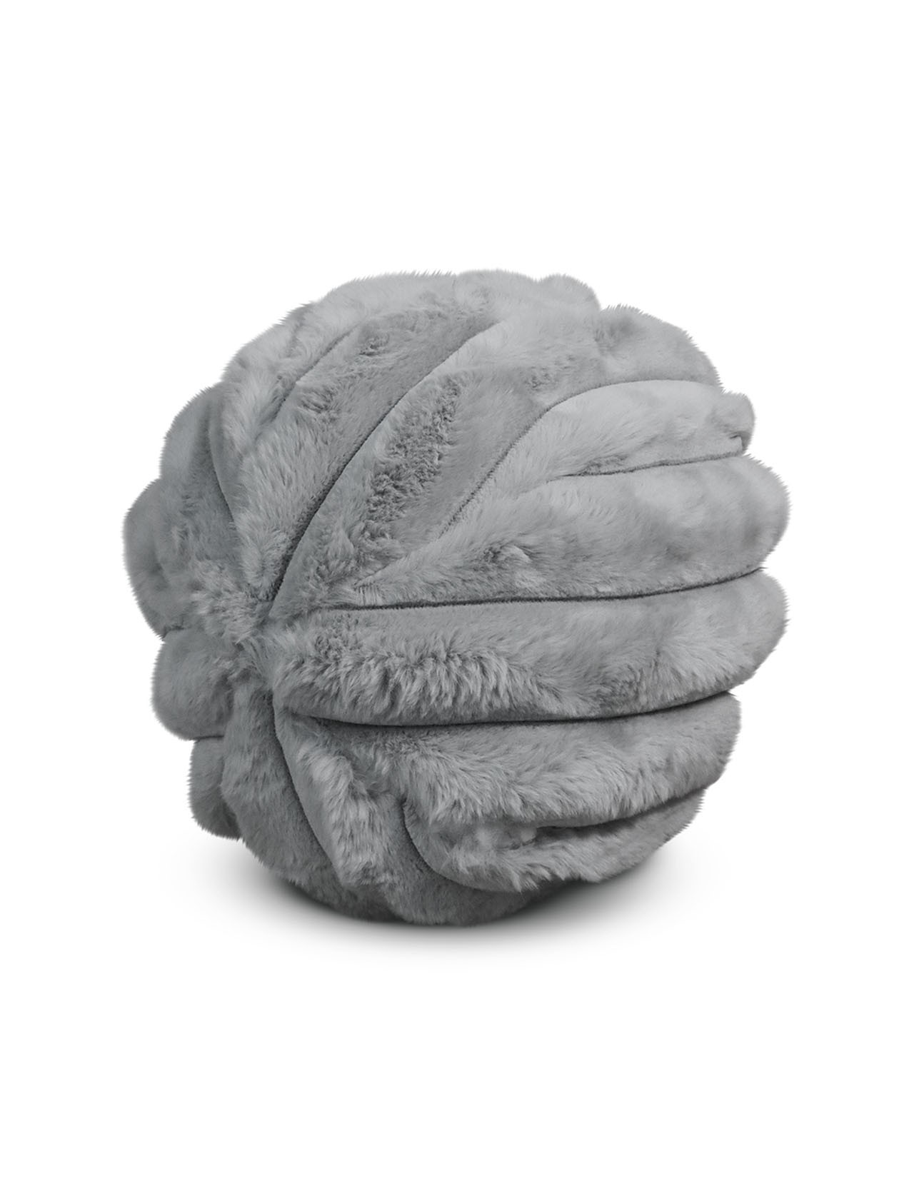 Set de 2 Cojines Coprire Esfera Rayas 30cm Gris claro