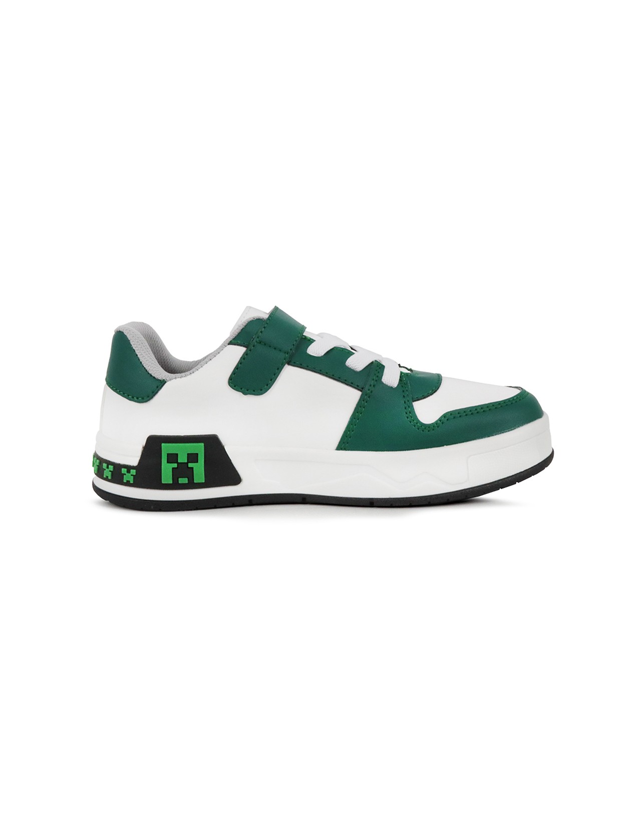Tenis Original Minecraft Crepper Videojuego Gamer Para Niño