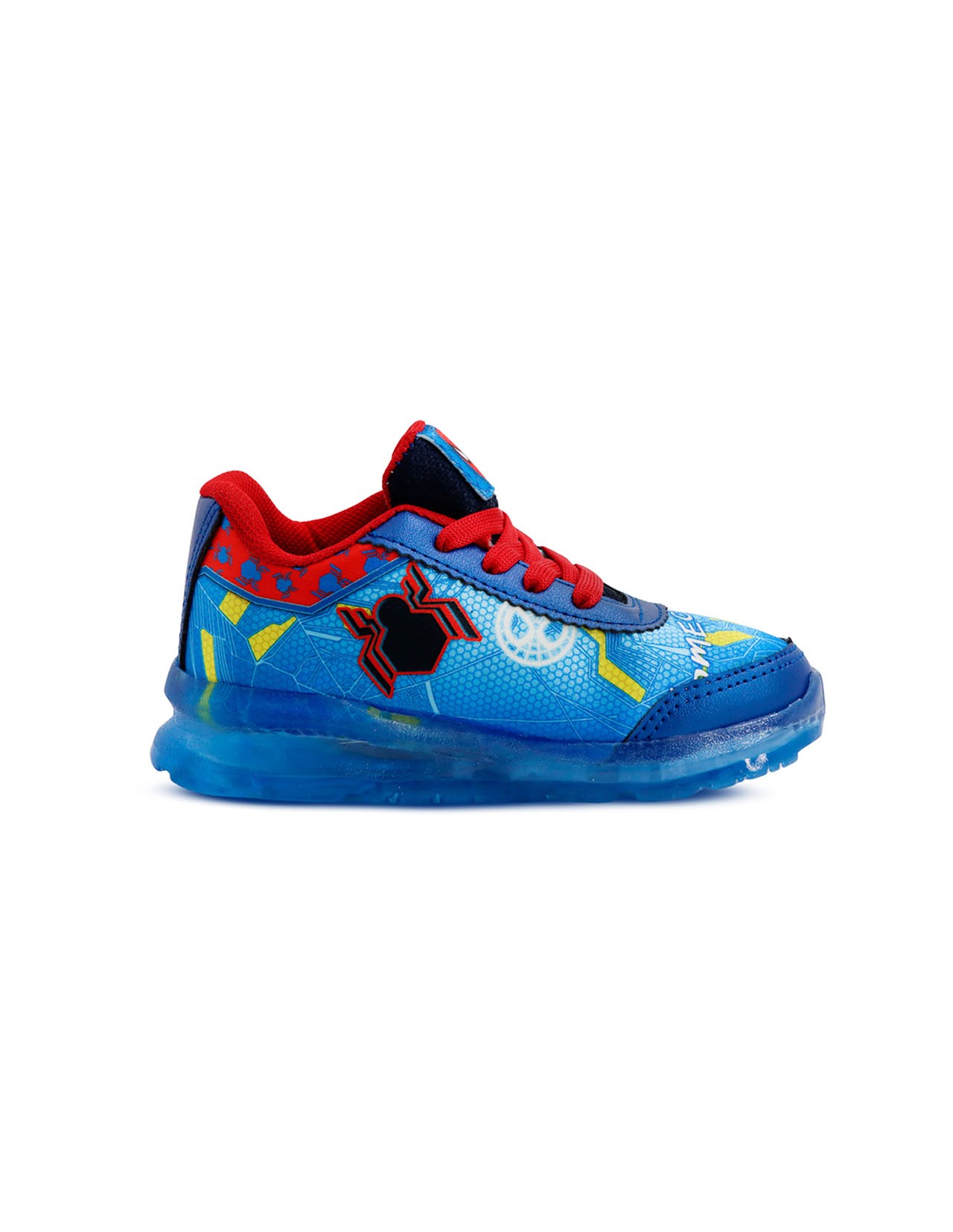 Tenis Generica Spider-man Con Luces Para Niño