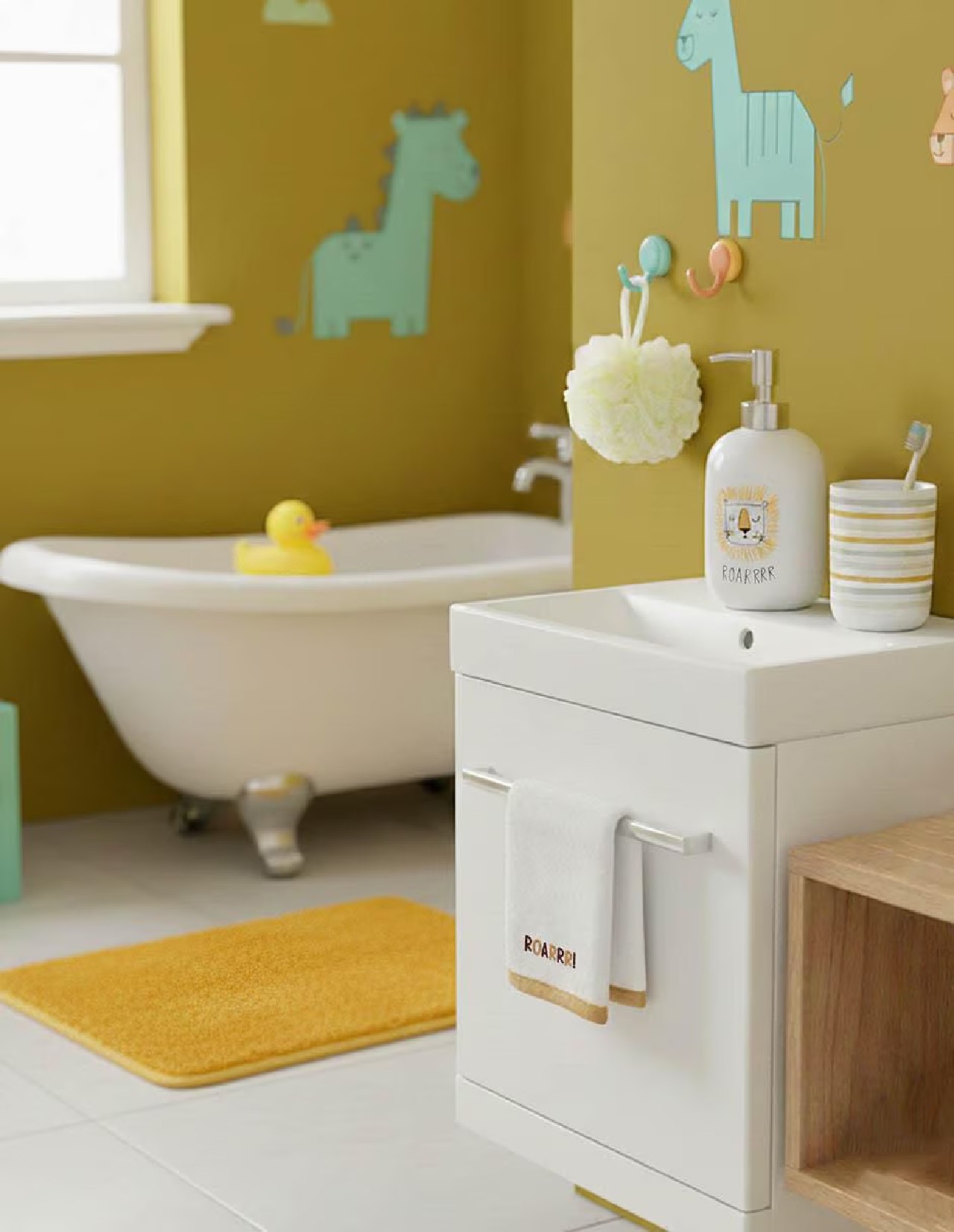 Set de baño Coprire Lione Amarillo