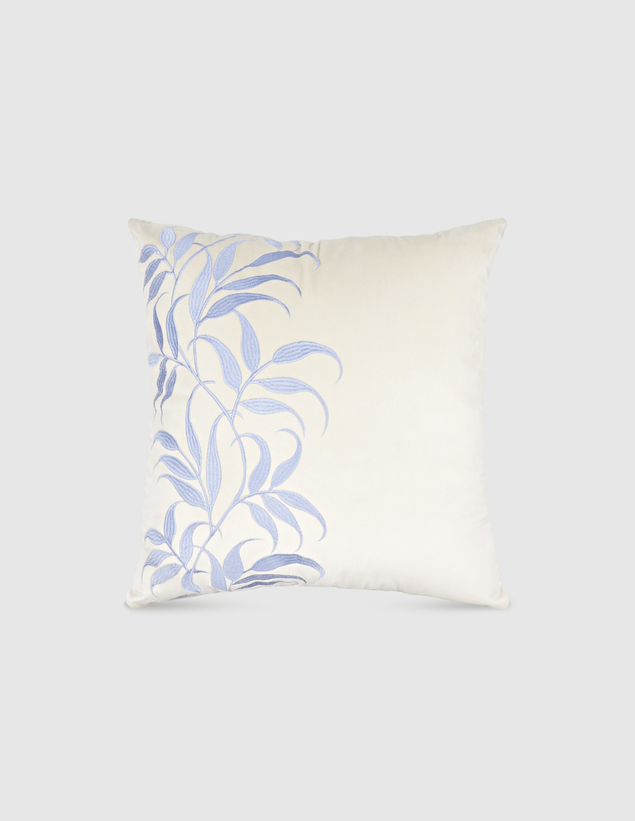 Cojín Decorativo Coprire Bordado Eleanor Crema