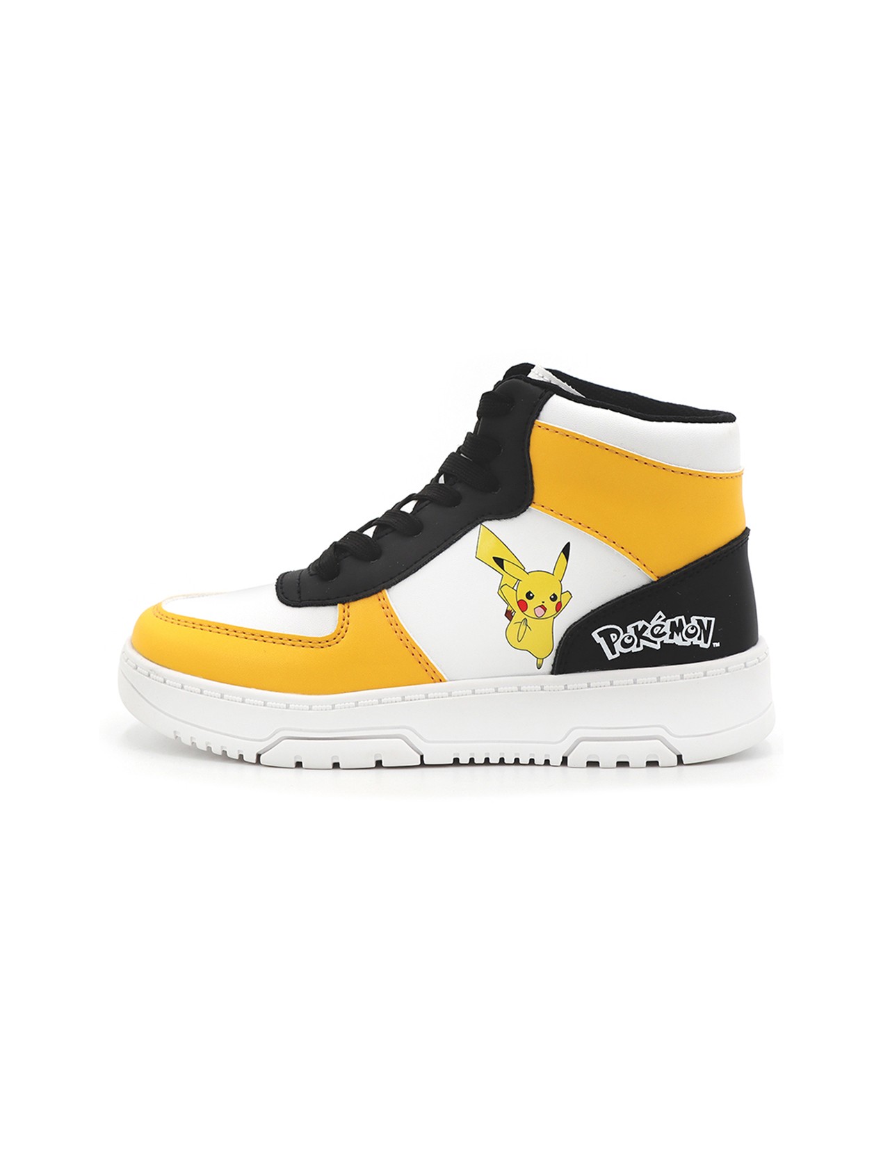 Tenis Original Pokémon Pikachu Media Bota Para Niño