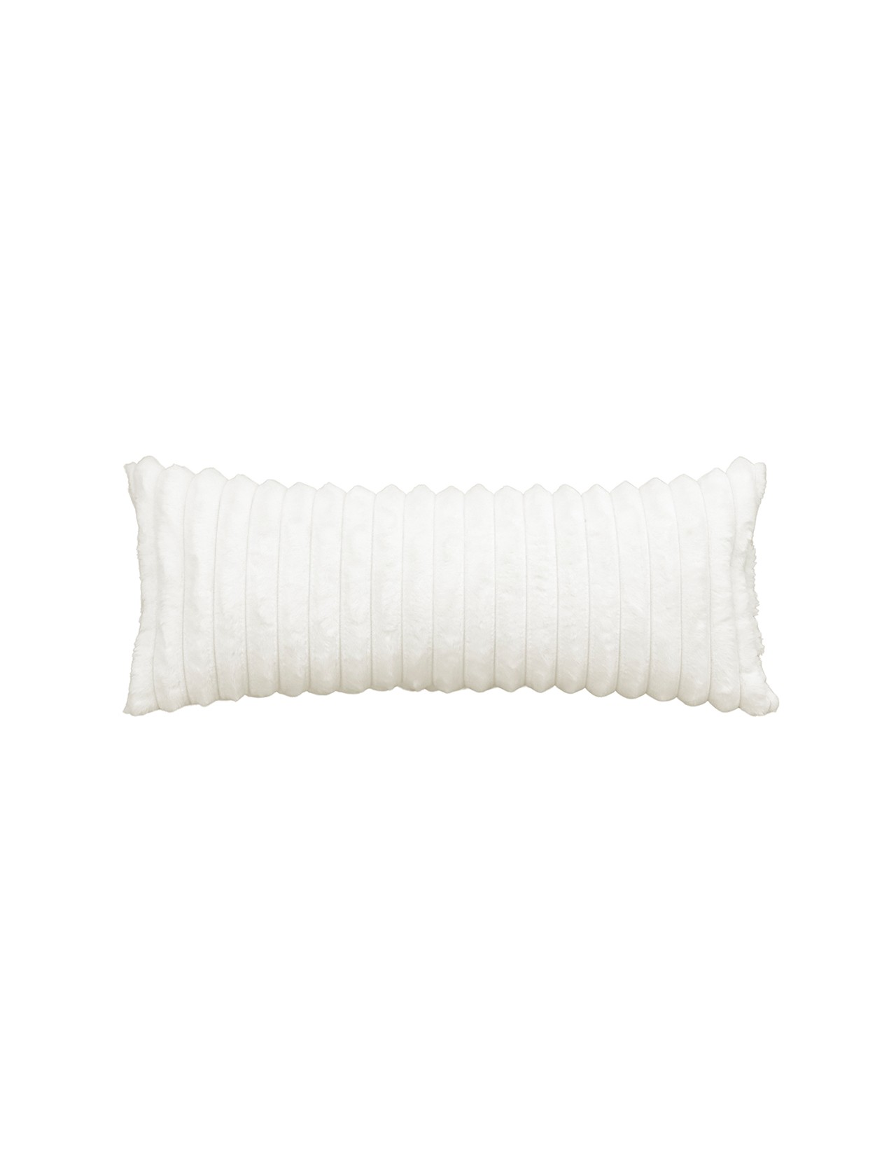 Body Pillow Coprire Peluche Acanalado Beige