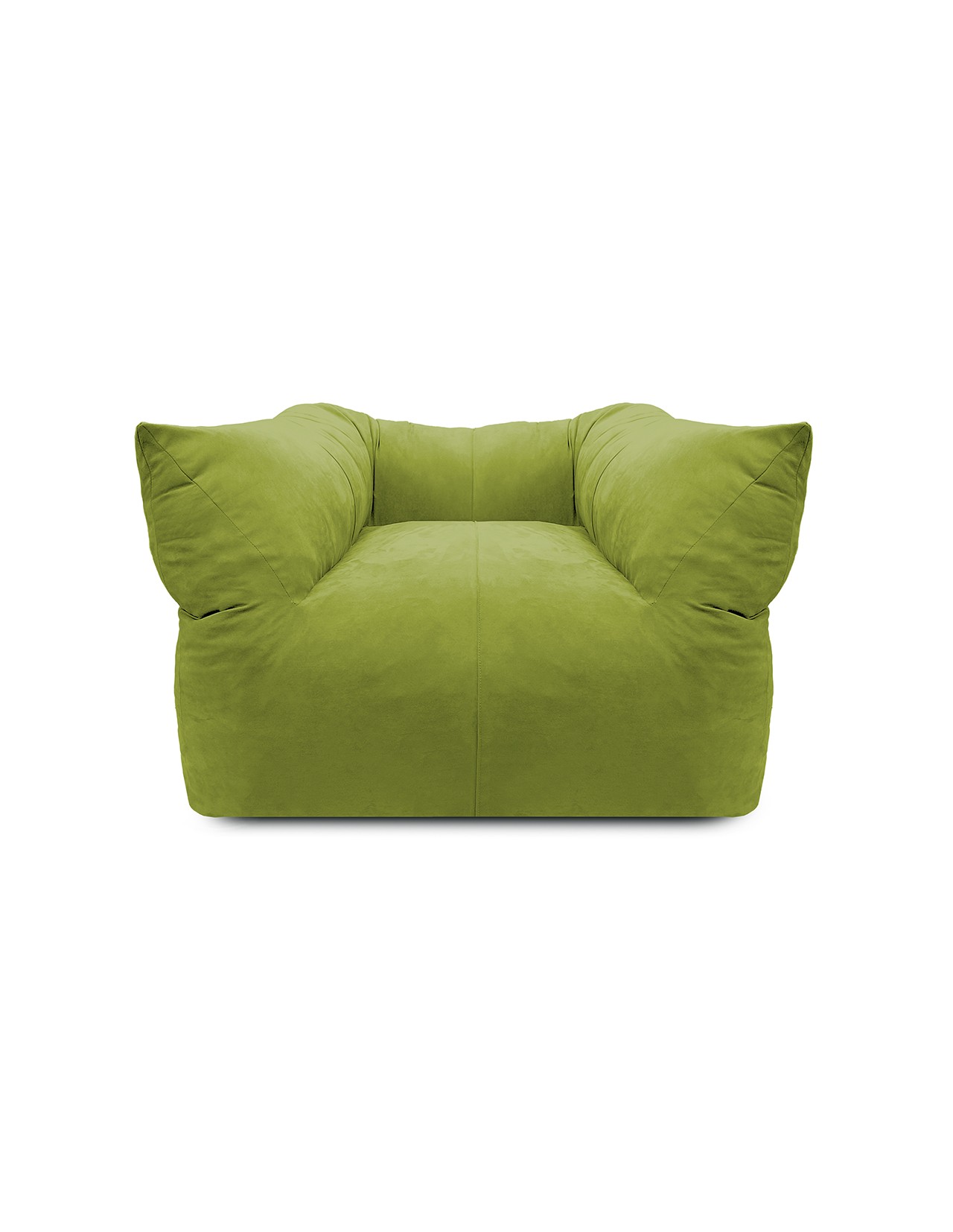 Puff Sacoos Grande Sillón Individual Verde Adulto