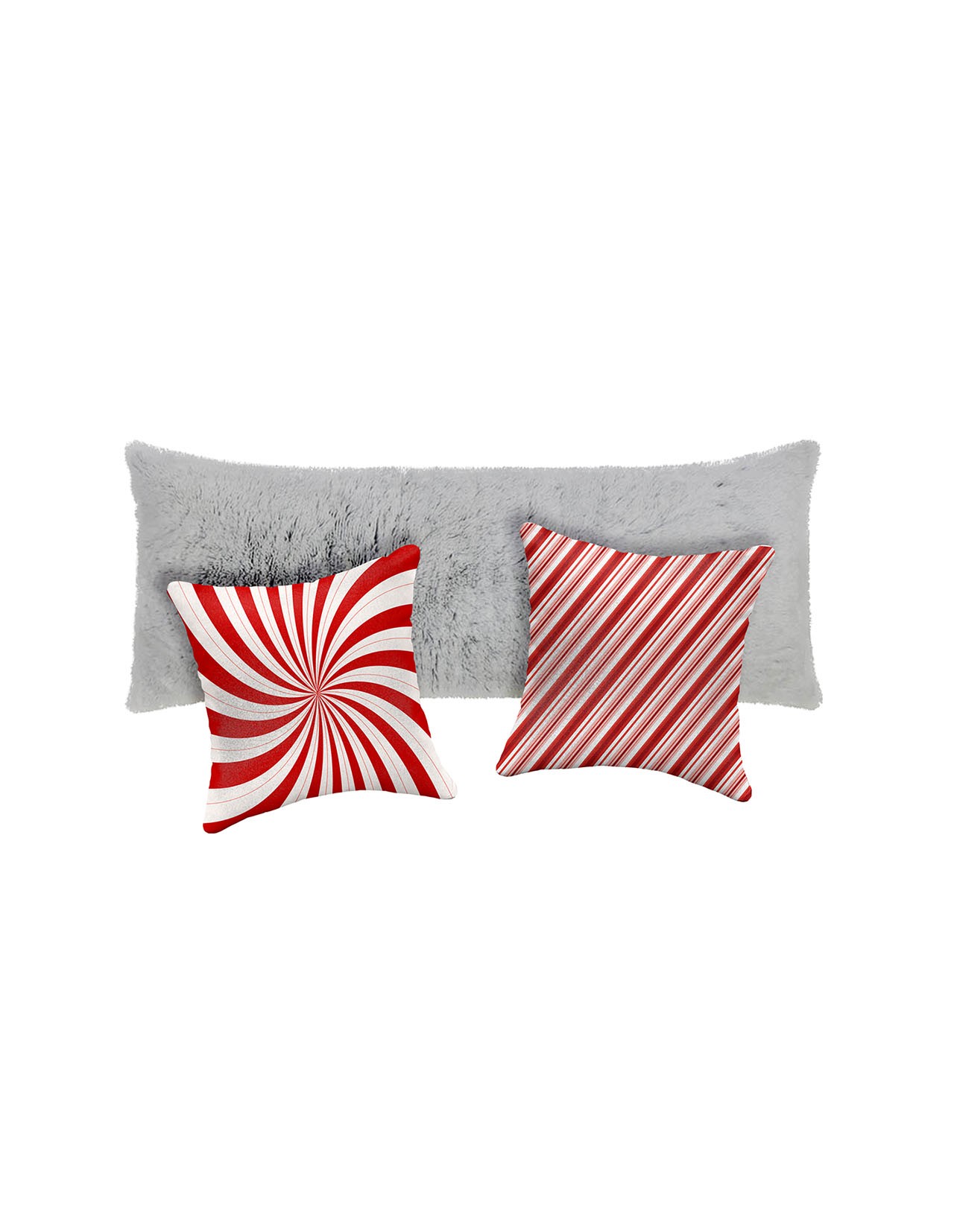 Body Pillow y Set de 2 Cojines Decorativos Navideños