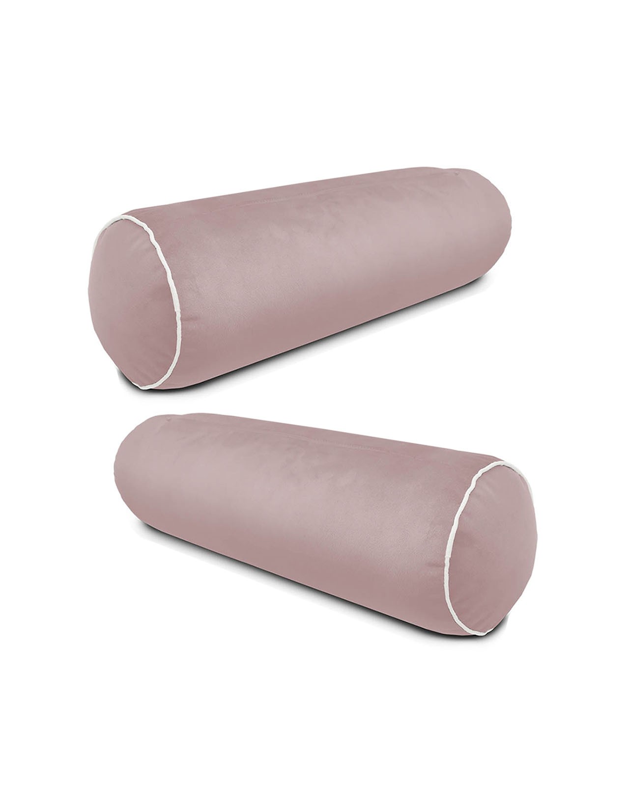 Set de 2 Cojines Coprire Riñonera 60x18cm Rosa