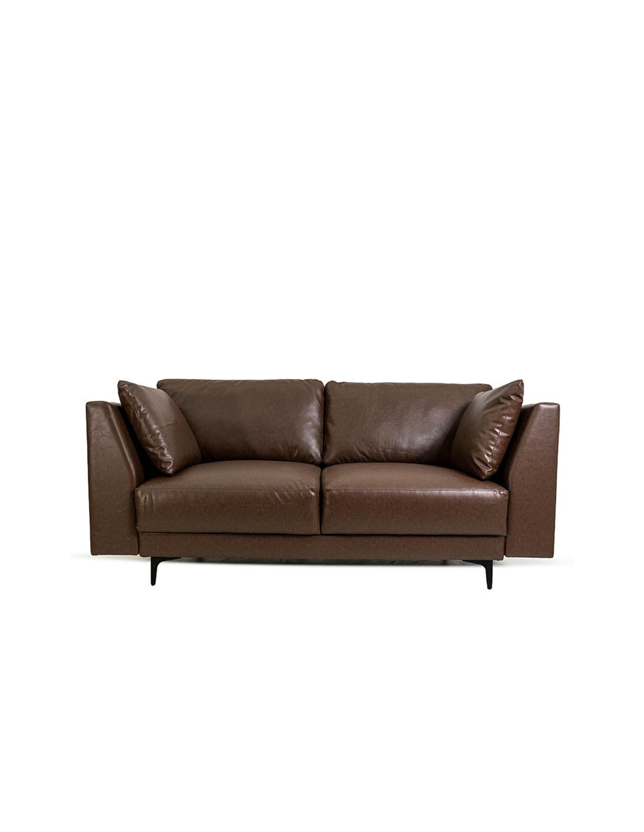 Sillón Coprire 2 Plazas Moderno Irons Café