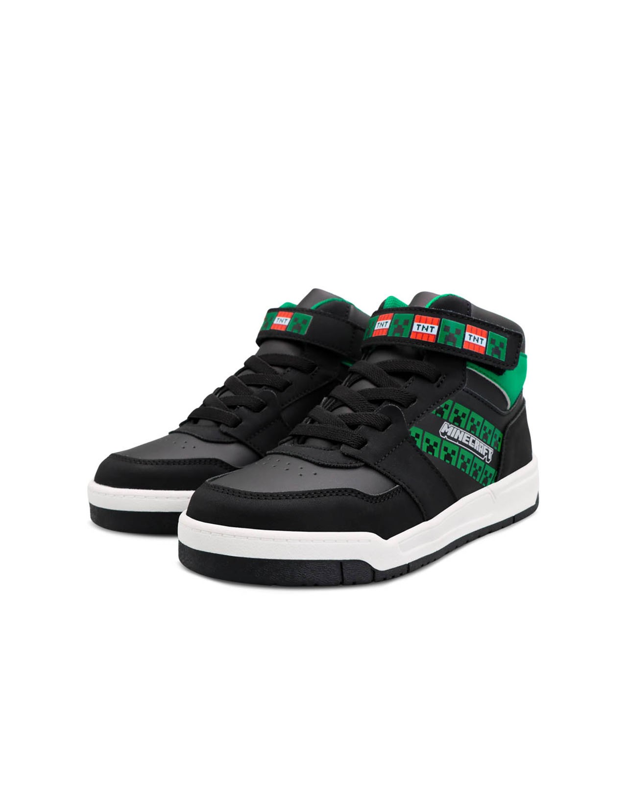 Tenis Minecraft Media Bota para niño