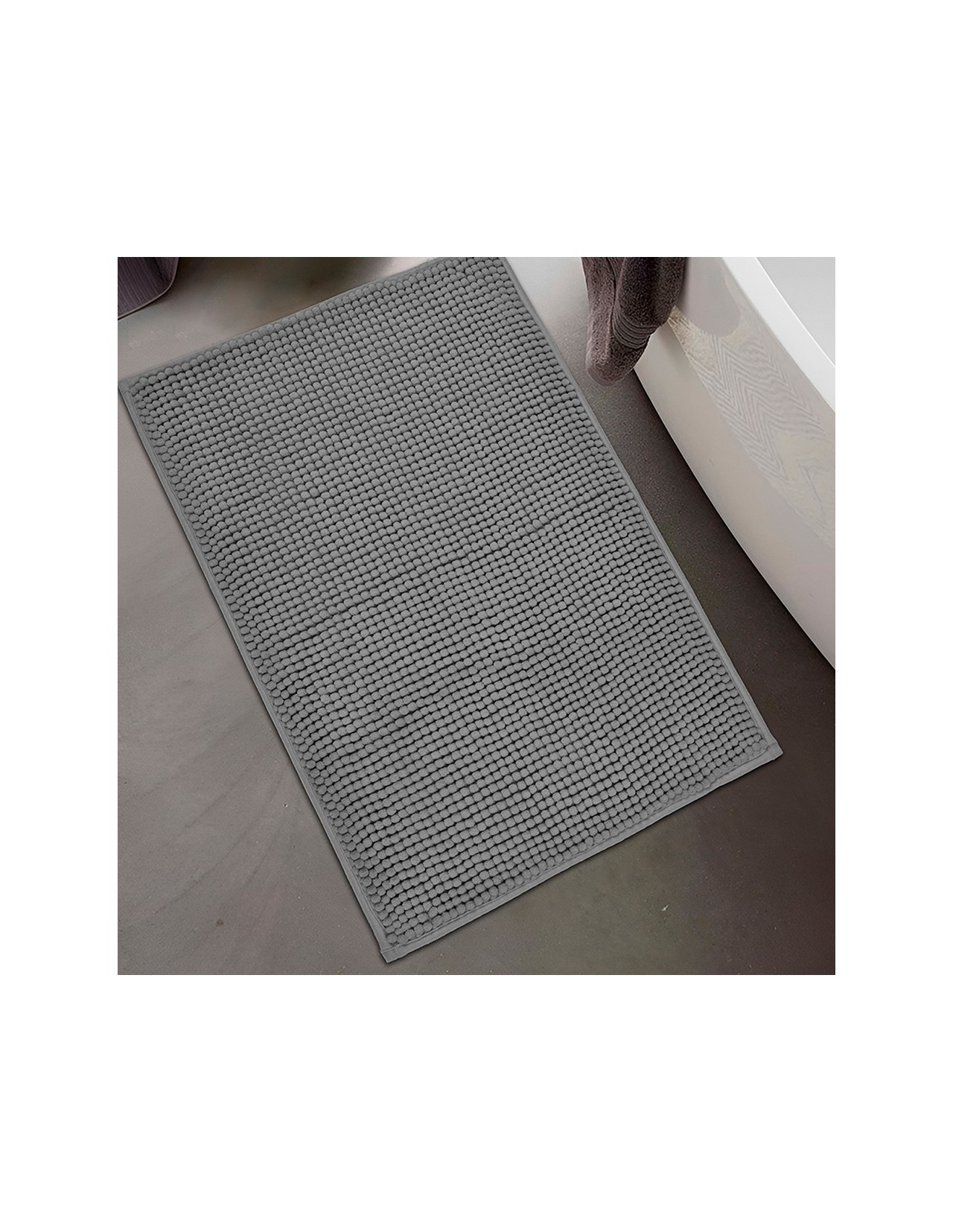 Tapete de baño Coprire Pastovia Gris