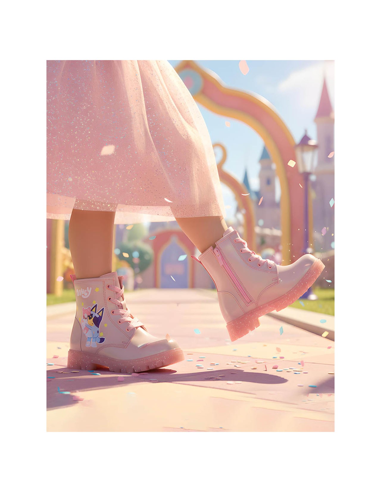Bota Bluey para niña