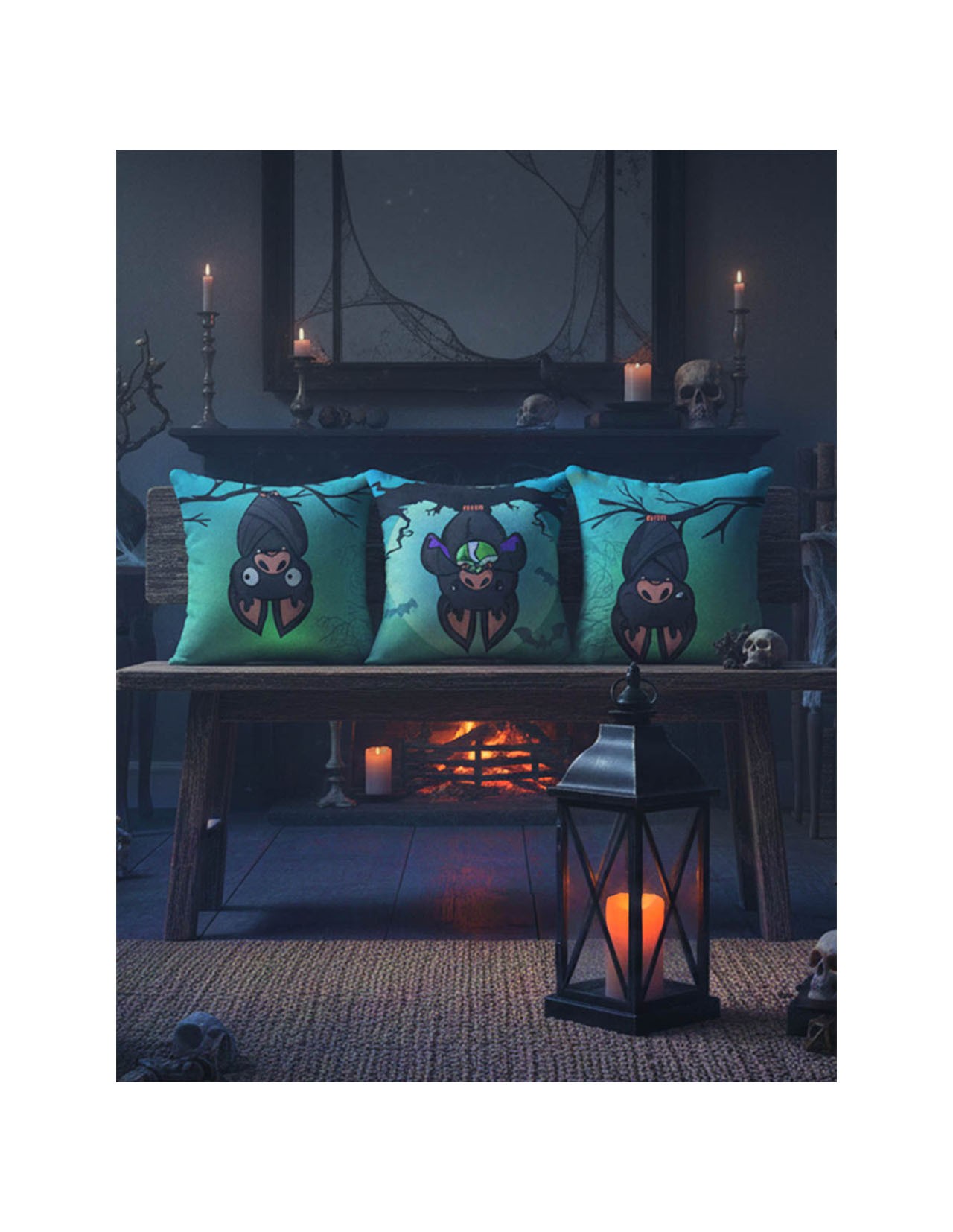 Set de Cojines Decorativos Coprire Halloween